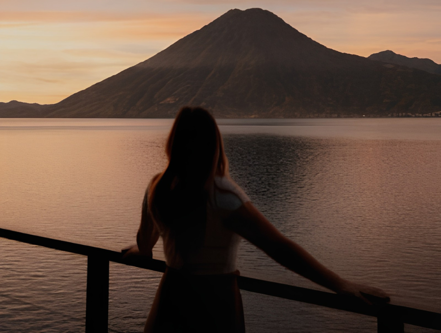 Energy therapy and emotional kinesiology session at Lake Atitlan